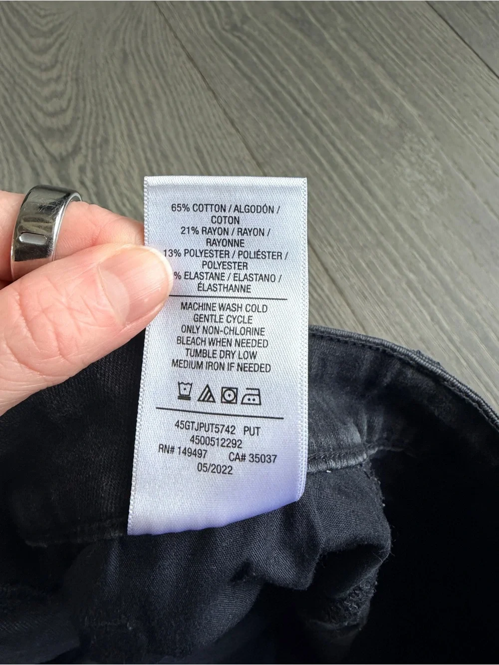 Joe's Bootcut Jeans in Washed Black Size 27